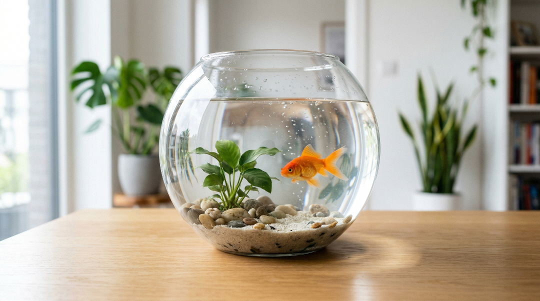 Aquário de globo